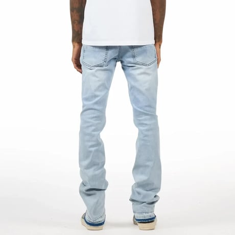 RockStar Original / Pearl Flare denim "BLUE"