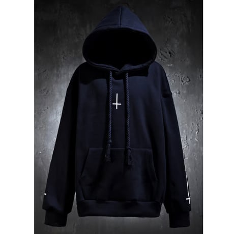 By The R/ Cross Cotton Hoodie (SET UP)