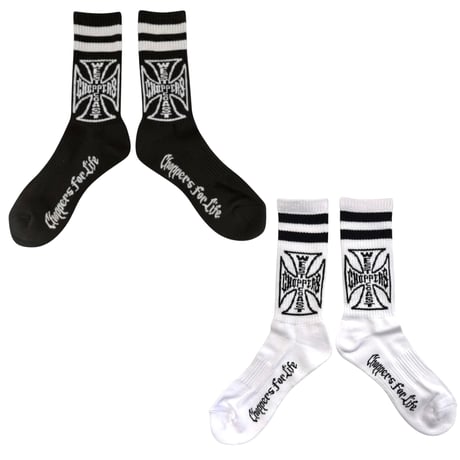 West Coast Choppers/ For Life  Socks