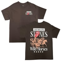 Rolling Stones/Official  Tshirts  "Wash Brown”