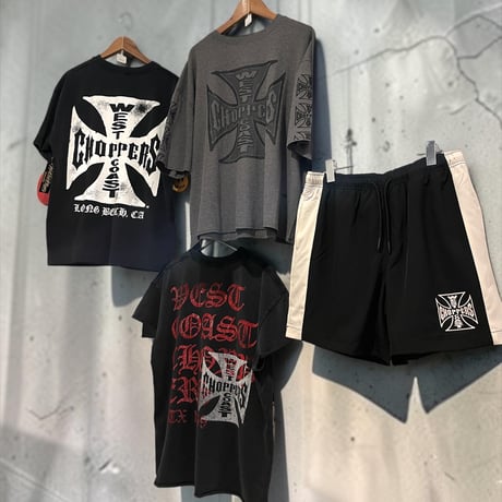 West Coast Choppers/CUT OFF Short thermal Tee "GRAY