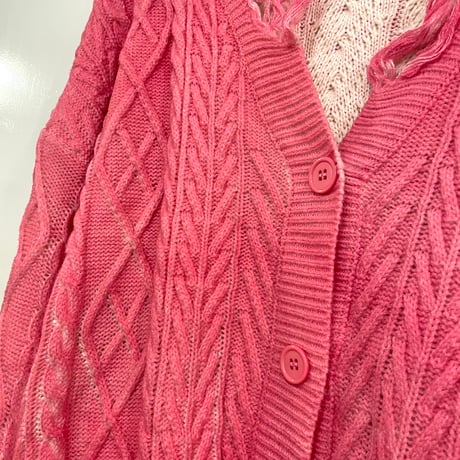 Mismatch NYC/ Spray long knit cardigan