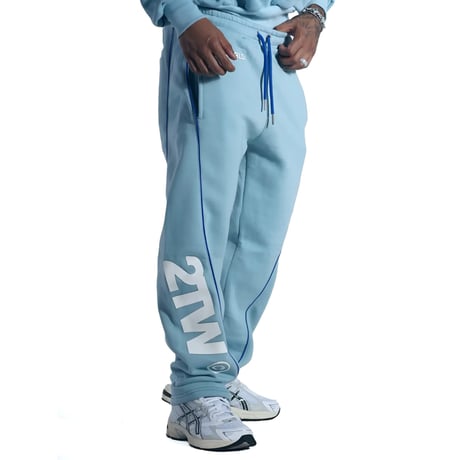 2TW®︎ /  Hoodie + Pants (SET UP)   Blue