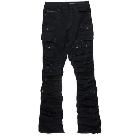 RockStar Original / Gentry Stacked denim "BLACK"