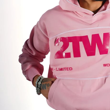 2TW®︎ /  Hoodie + Pants (SET UP)  PINK