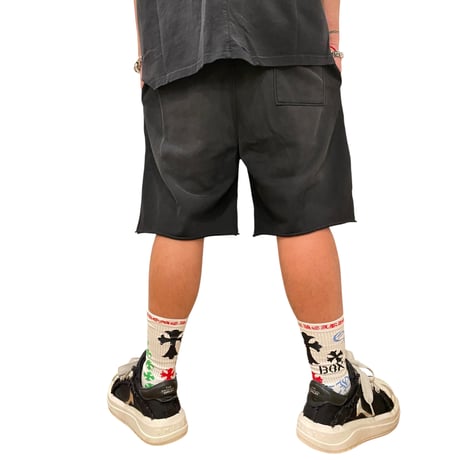 Mismatch NYC/Washed Shorts  (Black/Gray/Pink/Blue)
