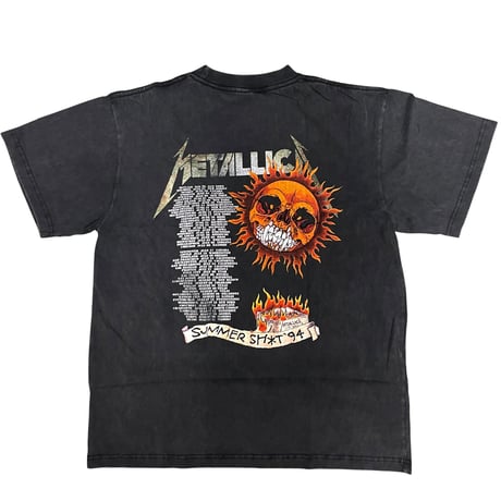 METALLICA /Official   Summer Shit Tshirts  "Wash BLACK”