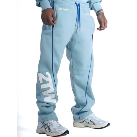 2TW®︎ /  Hoodie + Pants (SET UP)   Blue