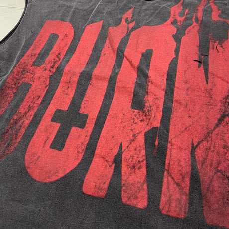 Mismatch NYC/ BURN Cut off Tee