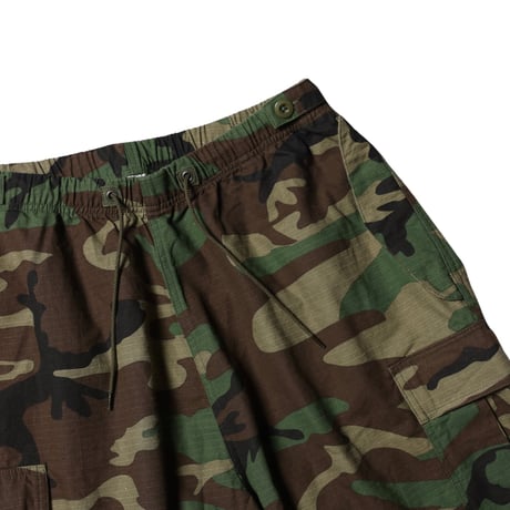 【 IMPRESTORE 】Randy - Ripstop Easy Trousers Shorts ( WOODLAND )