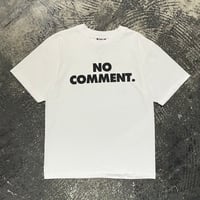 【 SUB POP RECORDS 】“NO COMMENT.” S/S T-SHIRT ( WHITE )
