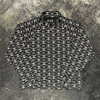 【 LIFE’S A BEACH 】“SKULLS” SWING TOP ( BLACK × WHITE )