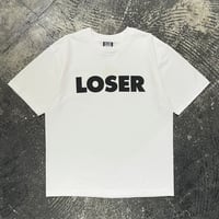 【 SUB POP RECORDS 】“LOSER” S/S T-SHIRT ( WHITE )