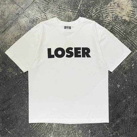 【 SUB POP RECORDS 】“LOSER” S/S T-SHIRT ( WHITE )