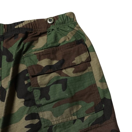 【 IMPRESTORE 】Randy - Ripstop Easy Trousers Shorts ( WOODLAND )