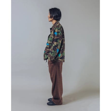 【 IMPRESTORE 】Diana - W.A.T.W BDU JACKET ( WE ARE THE WOODLAND CAMO )