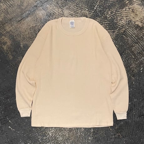 【 S.O.S. from Texas 】THERMAL L/S CREW TEE ( NATURAL )