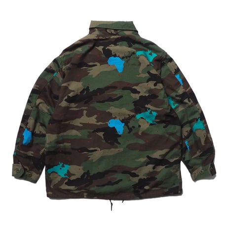 【 IMPRESTORE 】Diana - W.A.T.W BDU JACKET ( WE ARE THE WOODLAND CAMO )