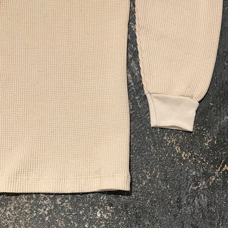 【 S.O.S. from Texas 】THERMAL L/S CREW TEE ( NATURAL )