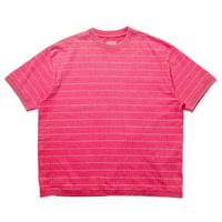 【 IMPRESTORE 】Boo★ - Pin★border T-shirt ( RED )
