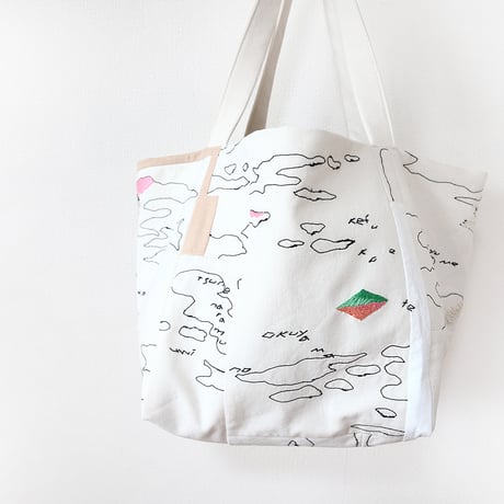 キュービックトートショルダー「construction No.4」Shimmer