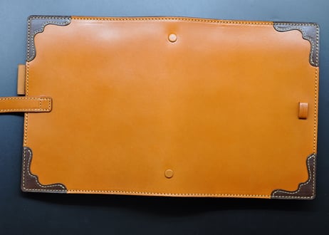 ★送料無料★システム手帳★Ａ５★リング２５ｍｍ★栃木レザーオイルサドル(キャメル）特A★