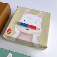 室伏志保「鼻鉛筆 / Nose Pencil (sage)」