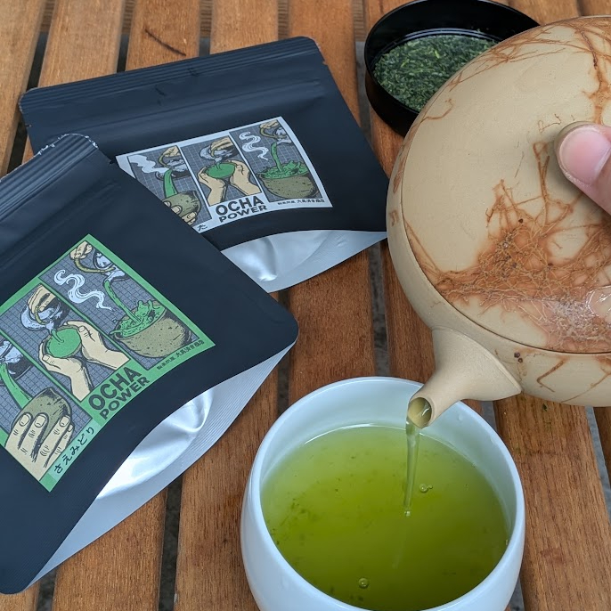 【お茶っ葉】 OCHA POWER】 大島園セレクト茶葉6種類 | アウトドアモンスターTEABOY