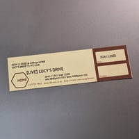 LUCY’S DRIVE / 2026.12.20 (日) 昼公演・ワンマンチケット