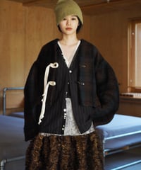 mohair arch arm jacket -CHECK-