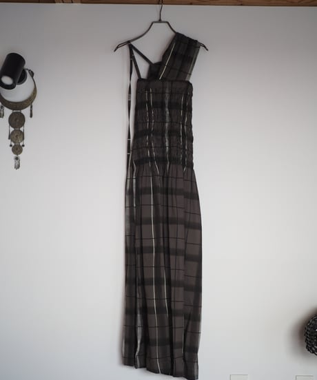 madras check 2way dress -India check-