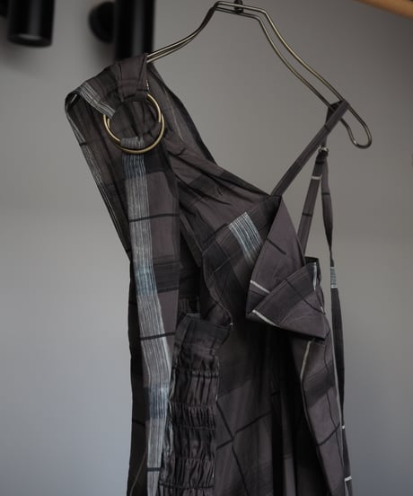 madras check 2way dress -India check-