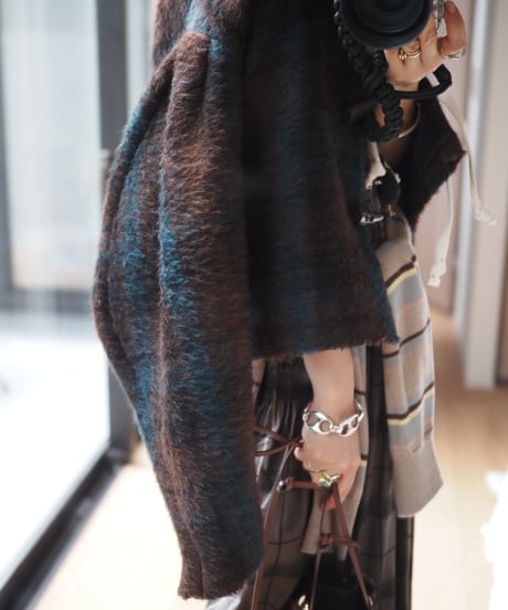 mohair arch arm jacket -CHECK-