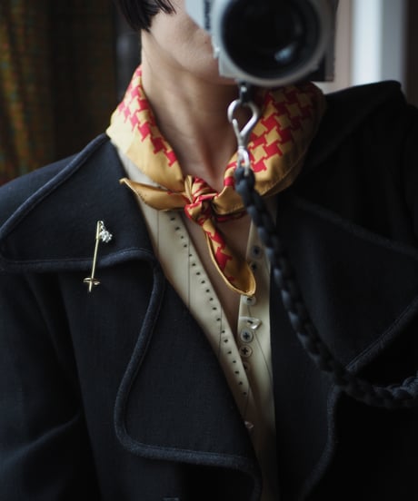 SKi stock broach necklace