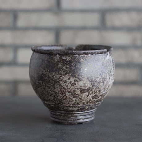 TAKERO POT｜白錆 (4.5号) no.1025-69