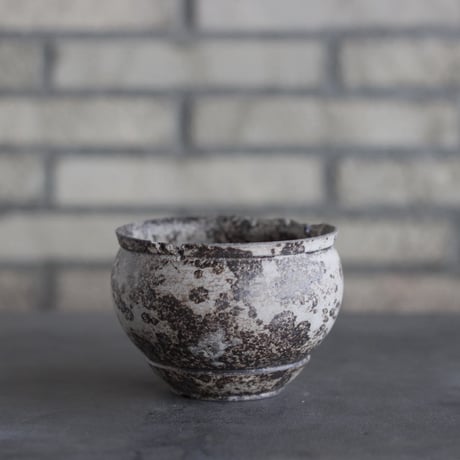 TAKERO POT｜白錆 (4号) no.1025-95