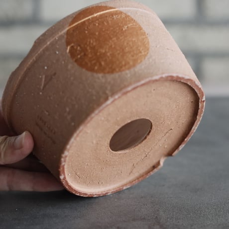 N/OH｜TERRACOTTA MIX / BASiC POT-RIM-LOW / +Moon / S (4.5号)  no.726-13
