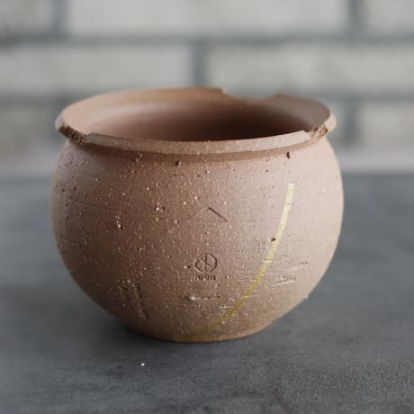 N/OH｜TERRACOTTA MIX / BASiC POT-TSUBO-MID / +Line / S (4.5号)  no.726-46
