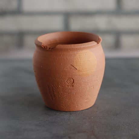 N/OH｜TERRACOTTA MIX / BASiC POT-TSUBO-HIGH / +Moon / SS (3号)  no.726-40