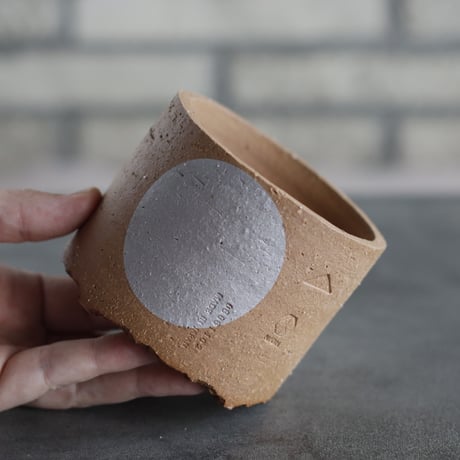 N/OH｜TERRACOTTA MIX / BASiC POT-CYLINDER-MID / +Moon / SS (3号)  no.726-64
