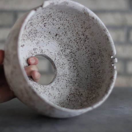 TAKERO POT｜灰錆  (7.5号)  no.1025-1