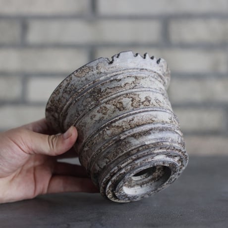 TAKERO POT｜白錆 (4.5号) no.1025-63
