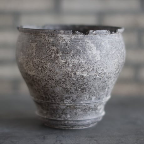 TAKERO POT｜灰錆  (6号) no.1025-6