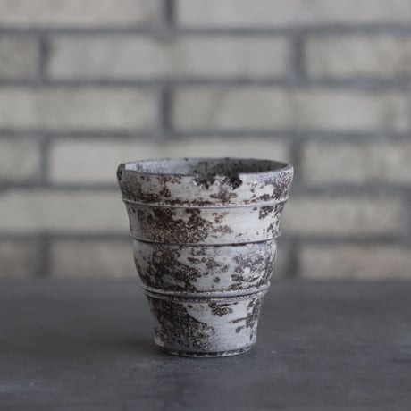TAKERO POT｜白錆 (3.5号) no.1025-99