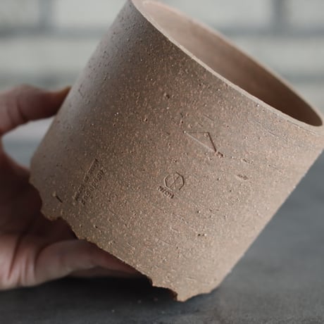 N/OH｜TERRACOTTA MIX / BASiC POT-CYLINDER-HIGH / S (4号)  no.726-79