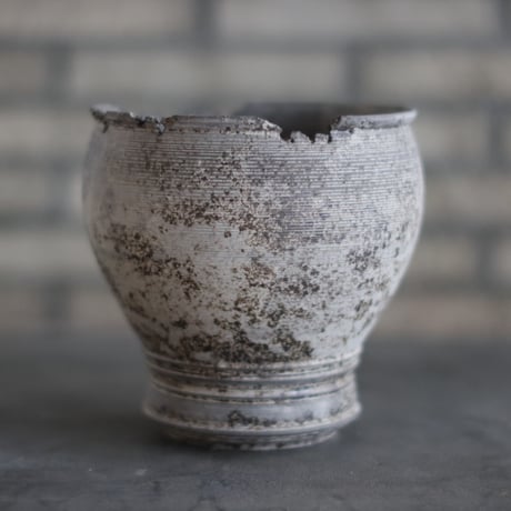 TAKERO POT｜灰錆  (5.5号) no.1025-4