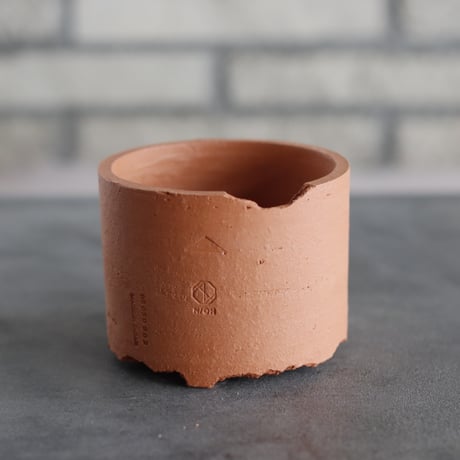 N/OH｜TERRACOTTA MIX / BASiC POT-CYLINDER-MID / SS (3.5号)  no.726-68