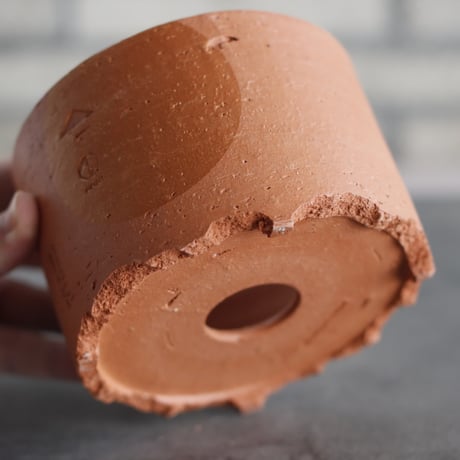 N/OH｜TERRACOTTA MIX / BASiC POT-CYLINDER-MID / +Moon / S (4.5号)  no.726-75