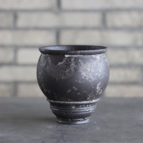TAKERO POT｜黒錆 (4号) no.1025-36