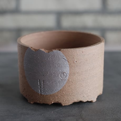 N/OH｜TERRACOTTA MIX / BASiC POT-CYLINDER-MID / +Moon / S (4.5号)  no.726-76
